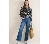 Cecil Two-Tone Shirt universal Blue S