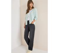 CECIL Two Tone Cardigan Faded Blue Melange XXL