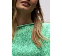 Street One Frauen Two-Tone Pullover in Grün, Gr: 46