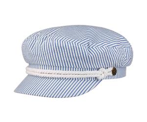 Twotone Stripes Fiddler Elbsegler by Brixton blau-weiß M (57-58 cm)