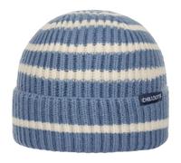 Twotone Stripes Umschlagmütze by Chillouts blau-weiß One Size