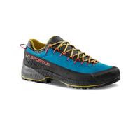 La Sportiva Wanderschuhe TX 4 Evo GTX (Zustieg, Wildleder, wasserdicht) tropicblau/gelb Herren, Größe Euro (US) 43,5