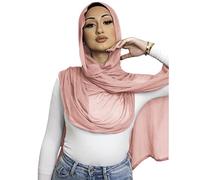Txameru, Hijab für Frauen, Viskose, Muslimische Baumwolle, Mode, Hijab, Schal, Pink, Standard