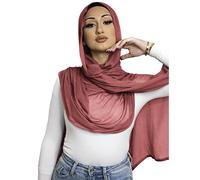 Txameru, Hijab für Frauen, Viskose, Muslimische Baumwolle, Mode, Hijab, Schal, rosig, Standard