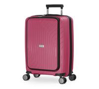 TXL - Handgepäck Koffer, Laptopfach, Business Trolley, Reisekoffer, Hartschale, 55 cm, 40 Liter, Berry Berry