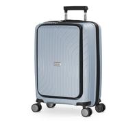 TXL - Handgepäck Koffer, Laptopfach, Business Trolley, Reisekoffer, Hartschale, 55 cm, 40 Liter, Iceblue Iceblue