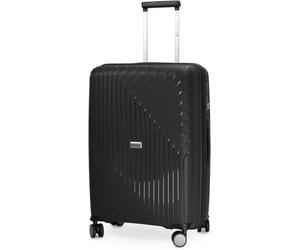 TXL - Mittelgroßer Koffer Hartschale Schwarz matt, TSA, 66 cm, 73 Liter Schwarz