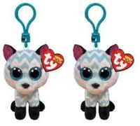 TY 2007534 Schlüsselanhänger, Mehrfarbig, 7 cm (Packung mit 2)