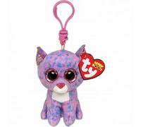 TY 35244 CASSIDY LAVENDER CAT - BOO - KEY CLIP 6 cm