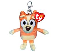 Ty Beanie Babies, Bluey, Bingo, Schlüsselanhänger, ca 8 cm