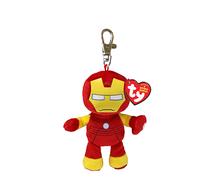 TY, Beanie Babies Original, Iron Man, Clip, ca 10 cm