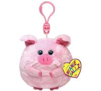 Ty Beanie Ballz Schlüsselanhänger - Schweinchen Beans rund 8,5 cm