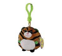 Ty Beanie Ballz Schlüsselanhänger - Tiger Monaco rund 8,5 cm