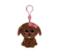 Ty Beanie Boo Boos 3" Key Clip - Maddie The Brown Dog