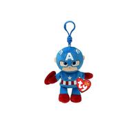 Ty Beanie Boo Keychain - Marvel Captain America