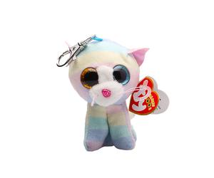TY Beanie Boo's Clip, "Heather", Katze, ca 10 cm.