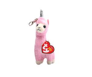 TY Original Beanie Babies Clip, "Lana", Lama, ca 10 cm