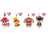 TY Paw Patrol Beanie Boos Plüsch Schlüsselanhänger Key-Clip Kuscheltier