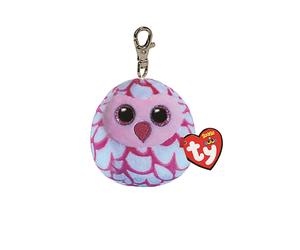 Ty Squish a Boos, Pinky, Eule, Clip, ca 10 cm