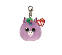 Ty Squish a Boos, Rosette, Einhorn, Clip, ca 10 cm