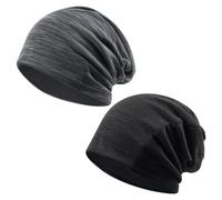 TYFGRT 2 Stück Turban-Hüte, Winddichte Outdoor-Hüte, Modische Turban-Hüte, Weiche, Atmungsaktive Turban-Hüte, Sport-Turban-Hüte, Bekleidungszubehör