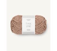 Tykk Line ca.60 m col. 3042 cafe au lait 50 g