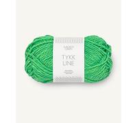 Tykk Line ca.60 m col. 8236 jelly bean green 50 g