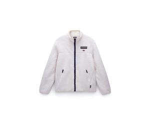 Tynik Sherpa Vollzip Fleece Weißer Reiher 2XL