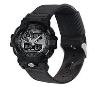 Tyogeephy Nylon Uhrenarmband Kompatibel mit Casio G-SHOCK GA-150 800 DW5600 6900 GD-110 G-8900 GLS8900 Armband Sports Armbänder Gürtel
