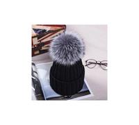 (Typ 2) Dicke, gestreifte Bommelmütze für Mädchen, hält warm, modisch, neu, für Outdoor-Aktivitäten,