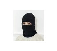 (Typ B Schwarz) Winterwarme, dicke Baseballkappe aus Kunstfell für Damen und Herren - ideal zum Skifahren, weich und extrem kühl