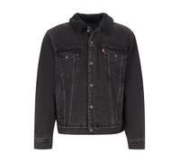 Kurzjacke LEVI'S "SHERPA", Herren, Gr. M, built to last sherpa, Denim/Jeans, Obermaterial: 100% Baumwolle, Jacken, mit Sherpa Fütterung (69648004-M) built to last sherpa