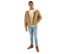 Levi's Type 3 Sherpa Trucker Ermine Brown Braun XL