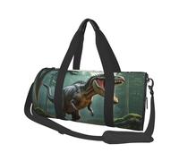 Tyrannosaurus Rex Dinosaurier-Fossil-Reisetasche, Sporttasche, leicht, Wochenendtasche mit Schuhfach, Yoga, Fitnessstudio, Sporttasche für Damen und Herren