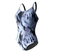 Tyron Badeanzug TSA-1 Grey Power | Badeanzug für Damen & Mädchen | Sport Badeanzug für Training und Wettkampf | Schwimmanzug | Schwimmsport