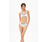 TYRONAA | Triangle Bralette aus Bio-Baumwoll Mix - weiss (S)
