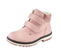 TZJS Unisex Kinder Klassische Stiefel für Jungen Mädchen Baby Winterstiefel Mit Klettverschluss Wasserdicht Stiefeletten Schneestiefel Herbstschuhe Winterschuhe(Rosa Warm, numeric_26)