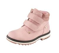 TZJS Unisex Kinder Klassische Stiefel für Jungen Mädchen Baby Winterstiefel Mit Klettverschluss Wasserdicht Stiefeletten Schneestiefel Herbstschuhe Winterschuhe(Rosa, numeric_27)