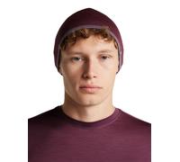 U 200 Oasis Revers Beanie DK BERRY/GREY PLUM STK Herren