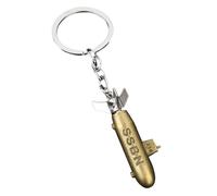 U-Boot-Schlüsselanhänger - 3D-Anhänger Eines Seeschiffmodells, Hängendes Dekorationsgeschenk, Anhänger Im Retro--Stil, Sammlerstück Aus Metall, Souvenir Zum Mitnehmen In Der Tasche | Auto-Home-Of