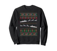 U-Bootdienst U-Boot-Service Lustige hässliche Weihnachten Sweatshirt