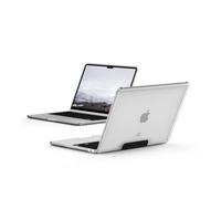 U by UAG [U] Lucent Case für Apple MacBook Air 13" (M2-2022) Hülle [Airsoft Ecken, Snap-On Installation, Sturzfest nach US-Militärstandard] Ice (transparent)