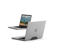 U by Urban Armor Gear [U] Dot Case für das Apple MacBook Pro 14" Zoll (M1-2021) Hülle [Sturzfeste Schutzhülle, Snap-On Case, Integrierte Lüftungsschlitze] - Ice (transparent), 134002114343