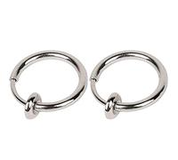 1 x Fake Clip On Spring Nose Septum Ring Ohrring Non Piercing Unisex Mädchen Körperschmuck