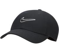Nike FB5369-010 U NK Club Cap U CB SWSH L Hat Unisex Adult Schwarz Schwarz Größe M/L