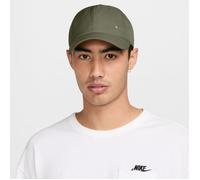 NIKE Club Dri-FIT Unstructured Metal Swoosh Cap 222 - medium olive/metallic silver S/M
