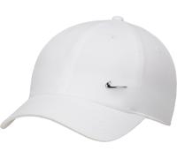 Nike Herren Df Club Baseballkappe, White/Metallic Silver, S-M EU