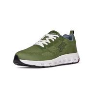 U Power Scarpe Linea U-LITE, Modello Heston Green OB E FO SR, Sneakers Uomo e Donna Con Lacci, soletta in Memory Foam, tomaia in Maglia di Nylon, suola in Eva