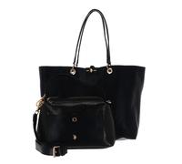 U.S. POLO ASSN. Axtell Reversible Shopping Bag Black + Black Python