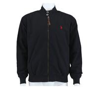 U.S. Polo Assn. Blouson-Übergangsjacke US16835 (Baumwolle) schwarz Herren, Größe 48